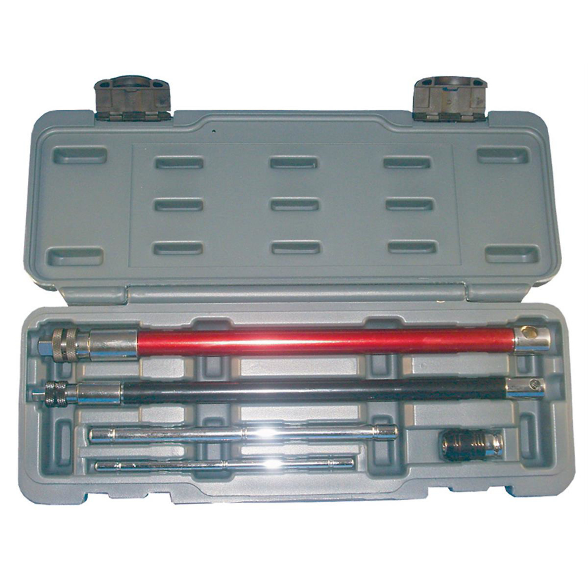 K Tool International Speed T-Handle Set — 1/4in. & 3/8in., Aluminum Sleeve, Locking End, Pivoting End, Model# KTI22001